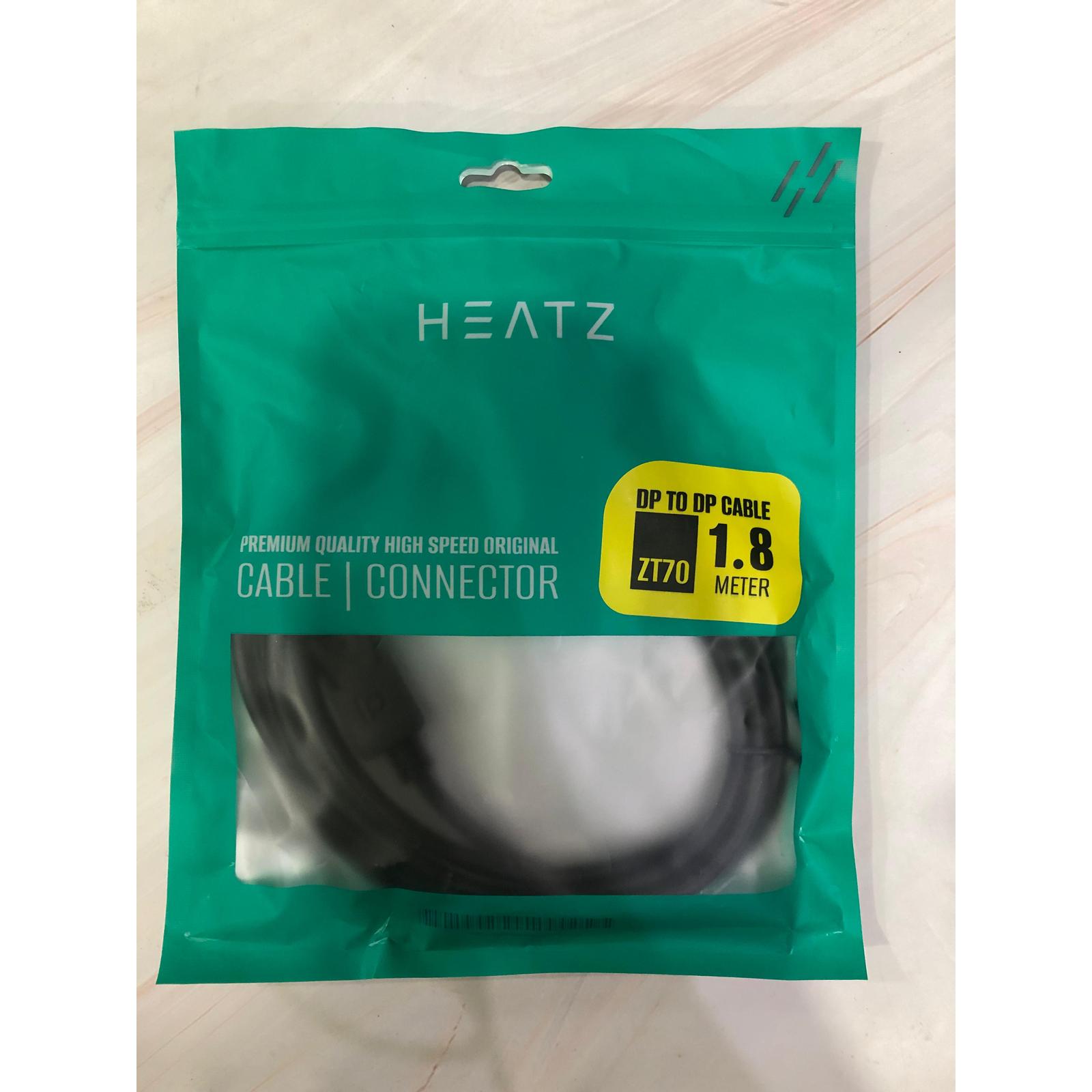 ZT70 DP TO DP CABLE 1.8M HEATZ